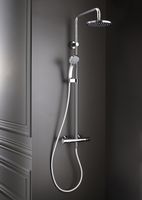 Душевая система Jacob Delafon July Хром арт-E45716-CP — фото 4, Душевые стойки