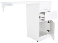 Тумба с раковиной Orange Optima 100 Белый глянец арт-OP-40TUW+RAR — фото 3, Тумбы с раковиной