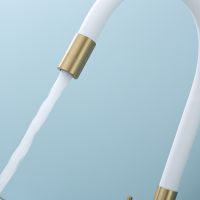 Товар: Смеситель для кухни Splenka Золото матовое Белый арт-S70.64.03 - фото 7 Смеситель для кухни Splenka Золото матовое Белый арт-S70.64.03 — фото 7, Смесители для кухни