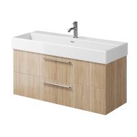 Товар: Тумба под раковину Creto Tivoli 120 подвесная Soft арт-8-1394S - фото 2 Тумба под раковину Creto Tivoli 120 подвесная Soft арт-8-1394S — фото 2, Тумбы под раковину