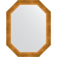 Товар: Зеркало Evoform Octagon 55x70 в багетной раме - Травленое золото 59 мм арт-BY 7038 - фото 1 Зеркало Evoform Octagon 55x70 в багетной раме - Травленое золото 59 мм арт-BY 7038 — фото 1, Зеркала в ванную комнату