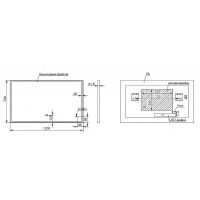 Зеркало Esbano 120 с подсветкой с сенсорным выключателем и подогревом арт-ESMI3682YD — фото 3, Зеркала в ванную комнату