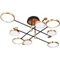 Товар: Люстра Artelamp Holly Белая Полированная медь Черная арт-A1364PL-8PB - фото 1 Люстра Artelamp Holly Белая Полированная медь Черная арт-A1364PL-8PB — фото 1, Люстры