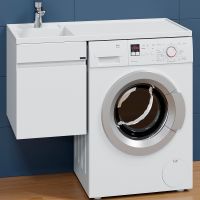 Тумба под раковину СанТа Марс 100 подвесная Белая арт-700320 — фото 1, Тумбы под раковину