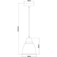 Подвесной светильник Artelamp Braccio Черный арт-A2054SP-1BK — фото 3, Подвесные светильники