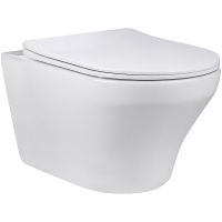 Унитаз Vincea Edge-M Rimless подвесной с сиденьем Микролифт арт-VT1-37 — фото 1, Подвесные унитазы