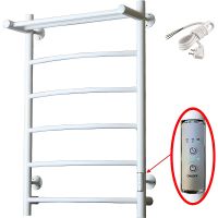 Электрический полотенцесушитель Тругор ПЭК 5П СП 80x50 с полкой Белый арт-Пэксп5П/8050белыйВГП — фото 1, Электрические полотенцесушители