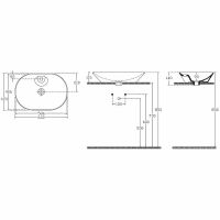 Товар: Раковина-чаша Allen Brau Fantasy 60 Белая арт-4.11020.20 - фото 8 Раковина-чаша Allen Brau Fantasy 60 Белая арт-4.11020.20 — фото 8, Раковины накладные