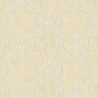 Обои Bruno Zoff Silver Фольга на флизелине (1,06*10,05) Бежевый, Ромб арт-60112-3 — фото 1, Обои для стен