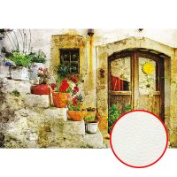 Фреска Ortograf Городской пейзаж 0689 Фактура флок FLK Флизелин (4*2,7) Бежевый/Разноцветный, Город/Пейзаж арт-0689 (флок FLK) — фото 1, Фрески