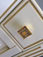 Тумба под раковину Opadiris Лаура 100 под мраморную столешницу Белая матовая с золотой патиной ручки Swarovski Хром арт-Z0000007090 — фото 8, Тумбы под раковину