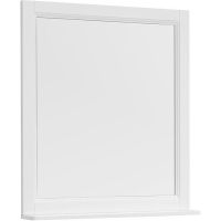 Зеркало Aquanet Бостон М 80 Белое арт-209676 — фото 1, Зеркала в ванную комнату