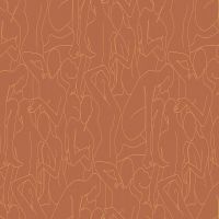 Обои LOYMINA Amazonia Флизелин (1*10,05) Оранжевый, Люди/Абстракция арт-Ins2 020 — фото 1, Обои для стен