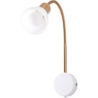 Настенный светильник Artelamp Falena Белый Медь арт-A3116AP-1WH — фото 2, Споты