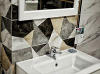 Керамическая плитка Керамин Монако 7Д универсальный калейдоскоп настенная 25х75 см арт-СК000030571 — фото 2, Керамическая плитка