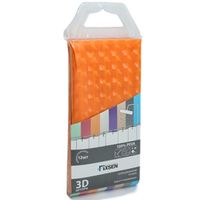 Штора для ванны Fixsen 180х180 Оранжевая арт-FX-3003G — фото 1, Шторы для ванной