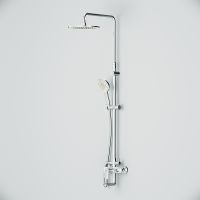 Душевая система AM.PM Like Хром арт-F0780964 — фото 8, Душевые стойки