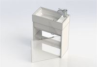 Тумба с раковиной Aquanet Лидс 50 подвесная Эвкалипт мистери арт-213042 — фото 6, Тумбы с раковиной