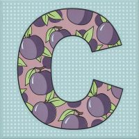 Керамический декор Kerama Marazzi Сад-огород Слива HGD\A544\5185 20х20 см арт-HGD\A544\5185 — фото 1, Керамическая плитка