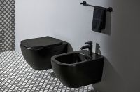 Комплект унитаза с инсталляцией Ideal Standard Tesi Aqua Blade с сиденьем Микролифт и Черной матовой клавишей смыва арт-T3868V3/123A6 — фото 13, Комплекты унитаз + инсталляция