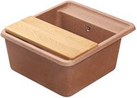 Кухонная мойка Aquaton Беллис 57 Терракот арт-1A724932BS270 — фото 4, Кухонные мойки