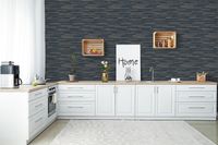 Обои Grandeco Elementum Винил на флизелине (0,53*10,05) Синий/Золото, Полоса/Рогожка арт-EE 1106 — фото 5, Обои для стен