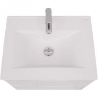 Тумба с раковиной Bond Wave 60 подвесная Белая глянцевая арт-T01600-S05W — фото 8, Тумбы с раковиной