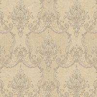 Обои Andrea Rossi Barbana Винил на флизелине (1,06*10,05) Коричневый, Орнамент арт-54291-4 — фото 1, Обои для стен