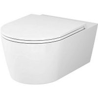 Комплект унитаза с инсталляцией AM.PM Func FlashClean с сиденьем Микролифт и Черной матовой клавишей смыва арт-IS90138.8F1701 — фото 2, Комплекты унитаз + инсталляция