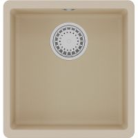 Кухонная мойка Lemark Sinara 400-U Бежевая арт-9910062 — фото 1, Кухонные мойки