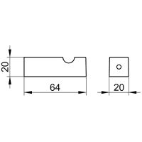 Крючок Keuco Edition 90 Хром арт-19114010000 — фото 6, Крючки для полотенец