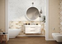 Керамическая плитка Creto Alma Sandy Leaf Fall AL1151 настенная 30х60 см арт-УТ-00016020 — фото 2, Керамическая плитка