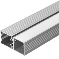 Профиль алюминиевый Arlight накладной для светильников бра Серебристый арт-021947 — фото 1, Профили для светодиодных лент