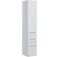 Шкаф пенал Aquanet Августа 35 Белый арт-210016 — фото 1, Пеналы для ванной комнаты