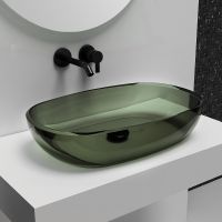 Товар: Раковина-чаша Abber Kristall 60 Оливковая арт-AT2805Vesuvian - фото 1 Раковина-чаша Abber Kristall 60 Оливковая арт-AT2805Vesuvian — фото 1, Раковины накладные