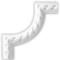 Угловой элемент Decomaster 210x210x20 мм арт-DP 8050 B — фото 1, Молдинги