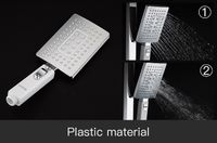 Душевая система Gappo G07 с термостатом Белая Хром арт-G2407-50 — фото 4, Душевые стойки