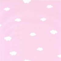 Обои детские Casadeco Rose Nino Винил на флизелине (0,53*10,05)Розовый, Облака арт-29755132 — фото 1, Обои для стен