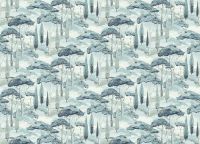 Обои Grandeco Arcadia Винил на флизелине (0,53*10,05) Голубой, Деревья арт-A 69203 — фото 2, Обои для стен