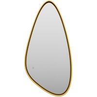 Зеркало Brevita Venus 60 с подсветкой Золото матовое с сенсорным выключателем арт-VEN-Var-060-gold — фото 4, Зеркала в ванную комнату