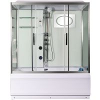 Душевой бокс WeltWasser WW500 Emmer 150/85/55 150х85 с гидромассажем арт-10000003925 — фото 1, Душевые боксы