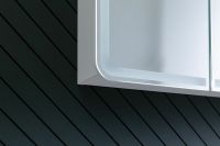 Зеркальный шкаф Aquanet Оптима 80 с подсветкой Белый арт-311862 — фото 13, Зеркальные шкафы в ванную