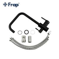 Смеситель для кухни Frap H801 Черный матовый арт-F43801-6 — фото 6, Смесители для кухни