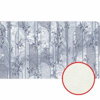 Фреска Ortograf Misto 33992 Фактура флок FLK Флизелин (4,7*2,7) Синий, Абстракция арт-33992 (флок FLK) — фото 1, Фрески