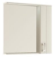 Зеркало со шкафом Aquanet Паллада 80 Слоновая кость арт-175316 — фото 1, Зеркальные шкафы в ванную