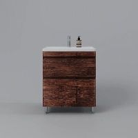 Тумба под раковину Style Line Атлантика 70 Люкс Plus Старое дерево арт-СС-00002343 — фото 2, Тумбы под раковину