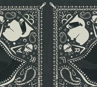 Обои AS Creation Karl Lagerfeld Винил на флизелине (0,53*10,05) Черный, Цветы/Геометрия арт-37845-2 — фото 3, Обои для стен