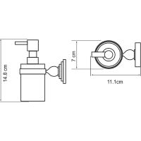 Товар: Дозатор для жидкого мыла WasserKRAFT Aland Хром арт-K-8599 - фото 3 Дозатор для жидкого мыла WasserKRAFT Aland Хром арт-K-8599 — фото 3, Дозаторы