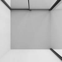 Душевой уголок Niagara Nova 90х90 профиль Черный матовый стекло прозрачное арт-NG-84-9AB-A90B-34 — фото 6, Квадратные душевые уголки