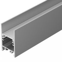 Профиль алюминиевый Arlight Comfort накладной Серебристый арт-031727 — фото 1, Профили для светодиодных лент